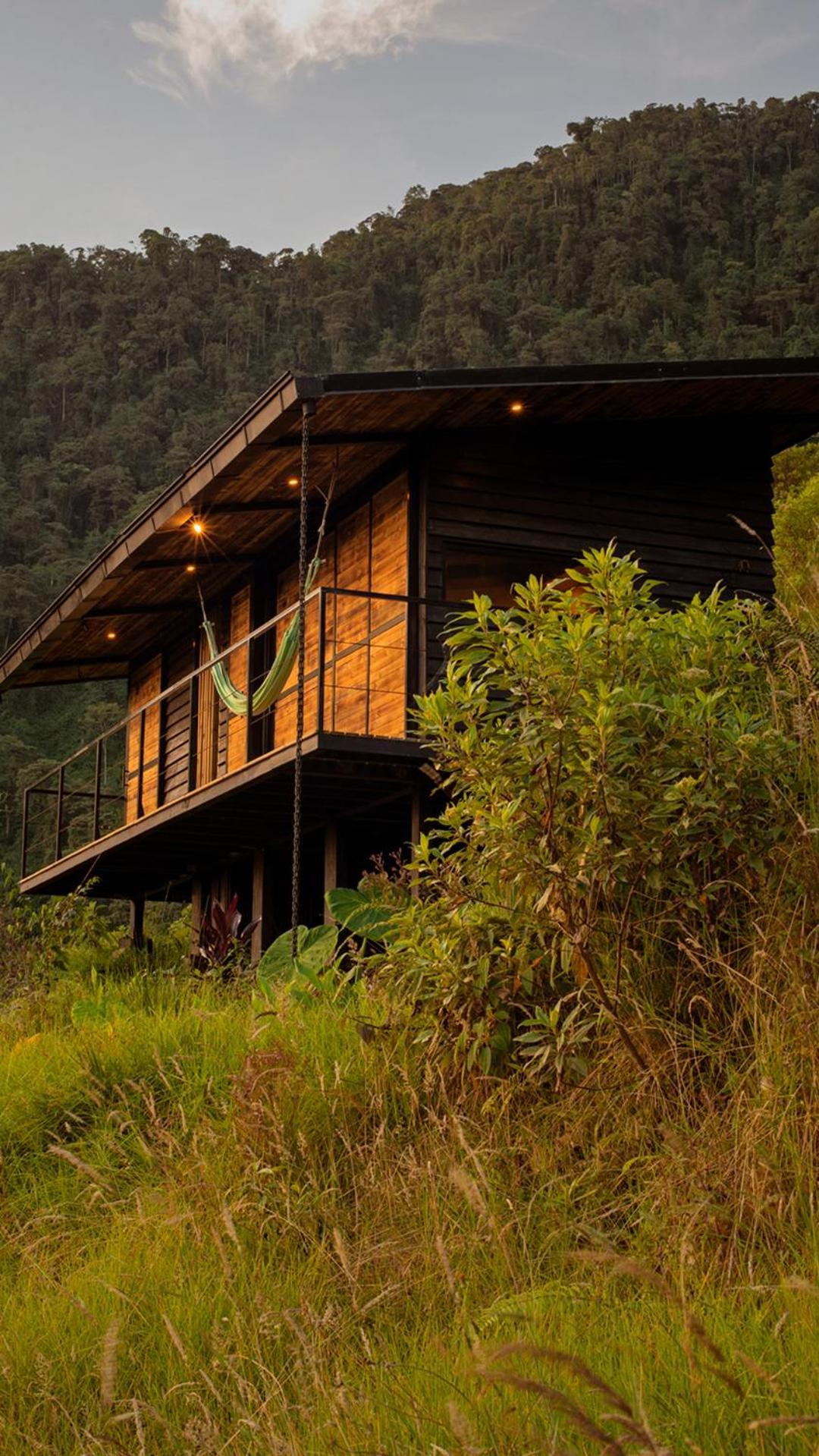 Ecolodge Cuentos De Agua Вильямария Экстерьер фото